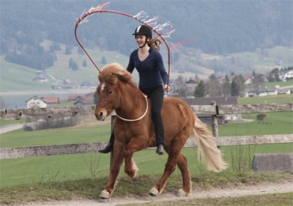 Katur am Seilspringen